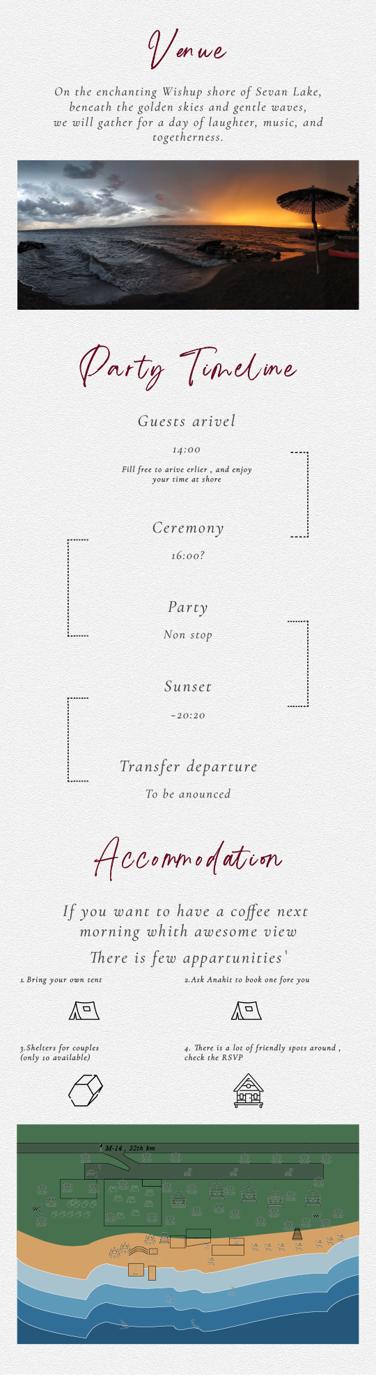 Wedding details